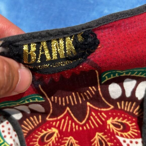 Vintage 70s Boho Hippy Floral Top Size small O/S - Picture 2 of 15